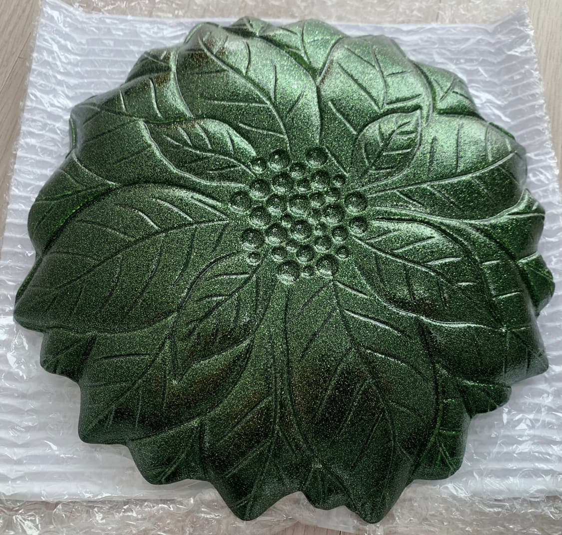 자라홈 크리스마스 포인세티아 유리 앞접시 상품이미지10