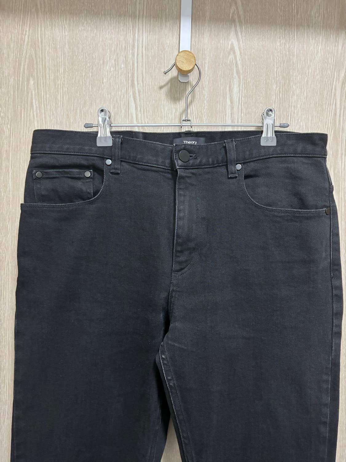 띠어리 헤이더 데님팬츠 32" / 서지블랙 상품이미지2