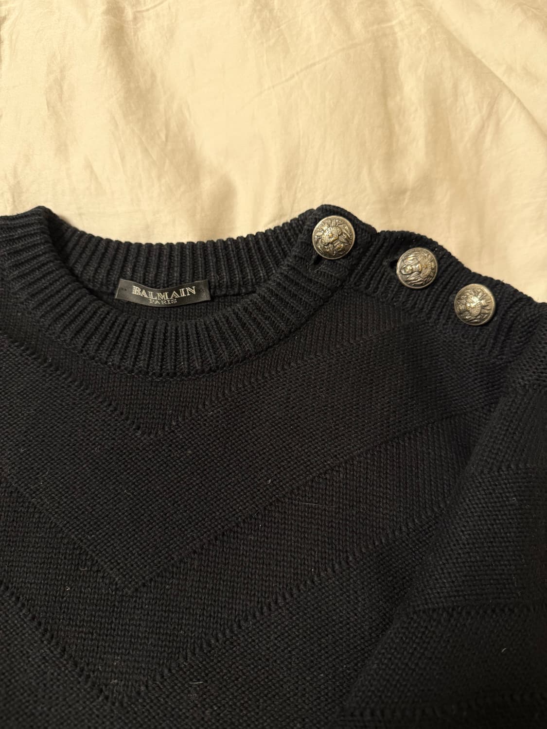 발망 은장 니트 맨투맨 상품이미지2