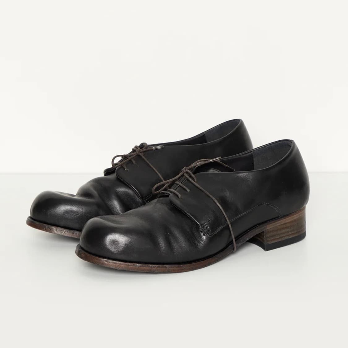 [42,43,44]에드워드 커밍 버블 타이 더비슈즈/블랙 상품이미지1