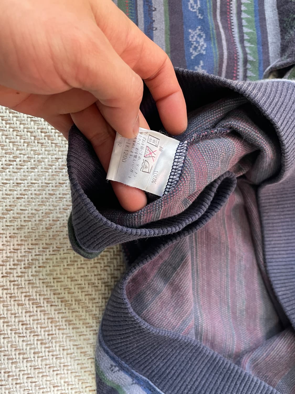 아쿠아스큐텀 페이즐리 스웻셔츠  상품이미지9