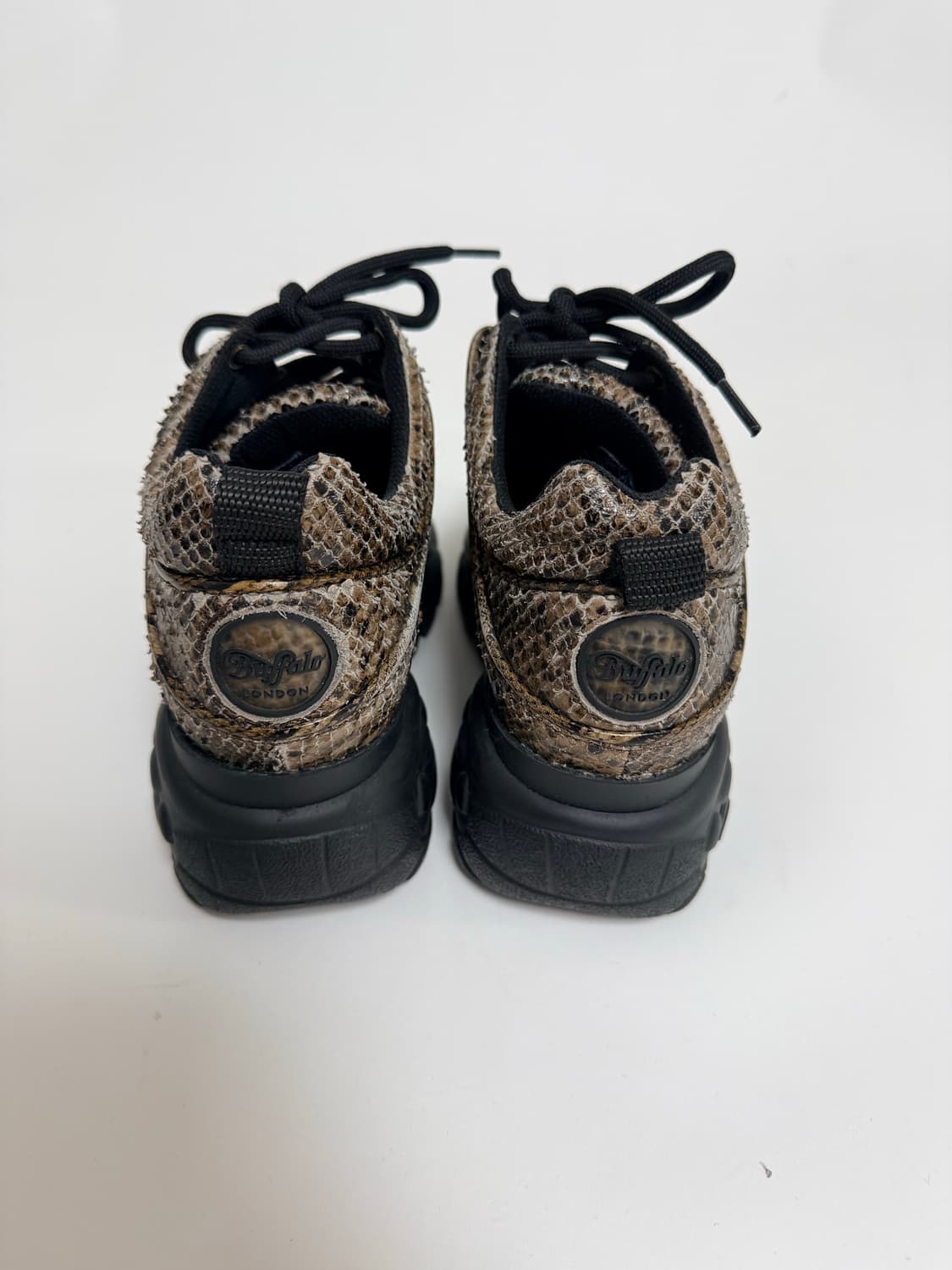 Buffalo x Junya Watanabe 파이톤 플랫폼 스니커즈 상품이미지4