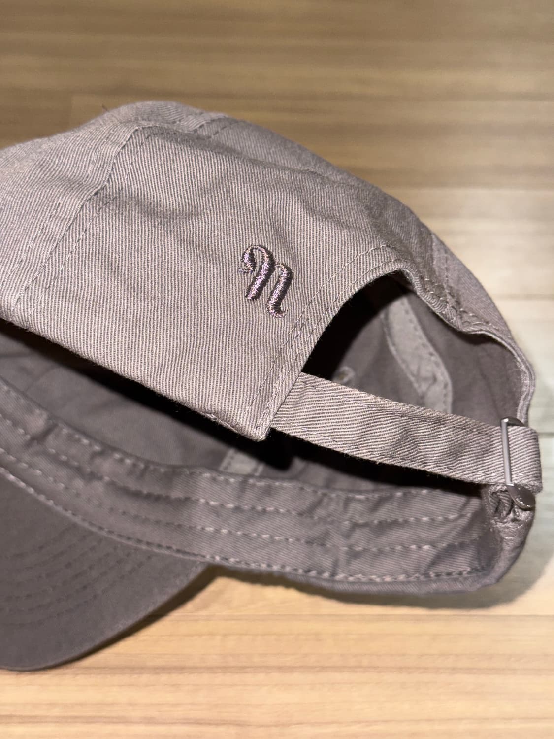 Nanushka 나누슈카 코튼 볼캡 그레이  상품이미지3