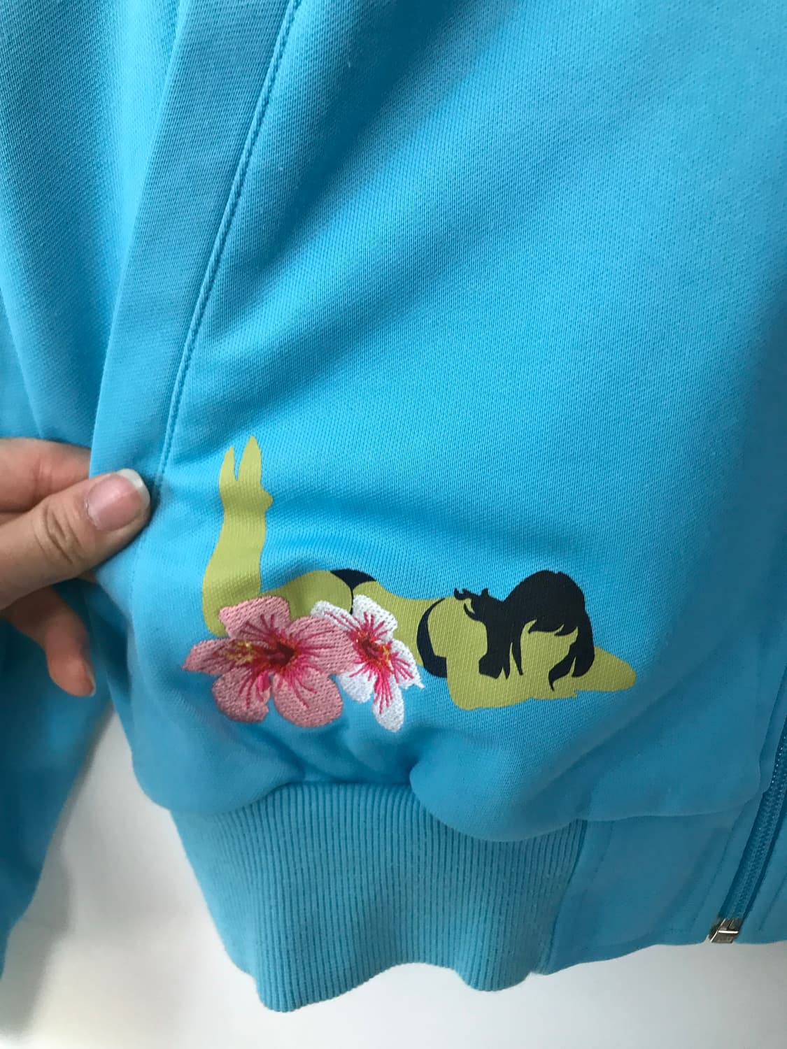아디다스 하와이 호놀룰루 스카이블루 트랙탑 져지 상품이미지5