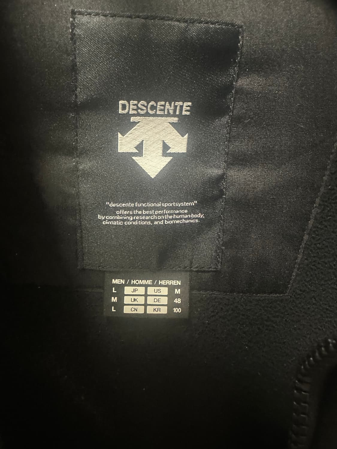 데상트 캐나다 인스파이어드 슈퍼플리스 자켓 -L사이즈 상품이미지5