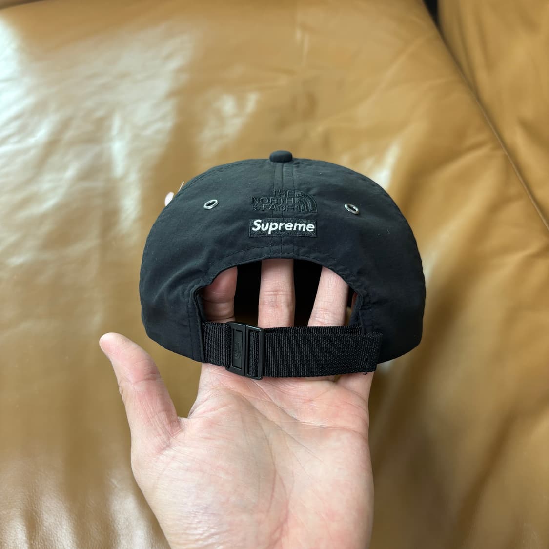 슈프림 노스페이스 6패널 볼캡 모자 설산 블랙 상품이미지7
