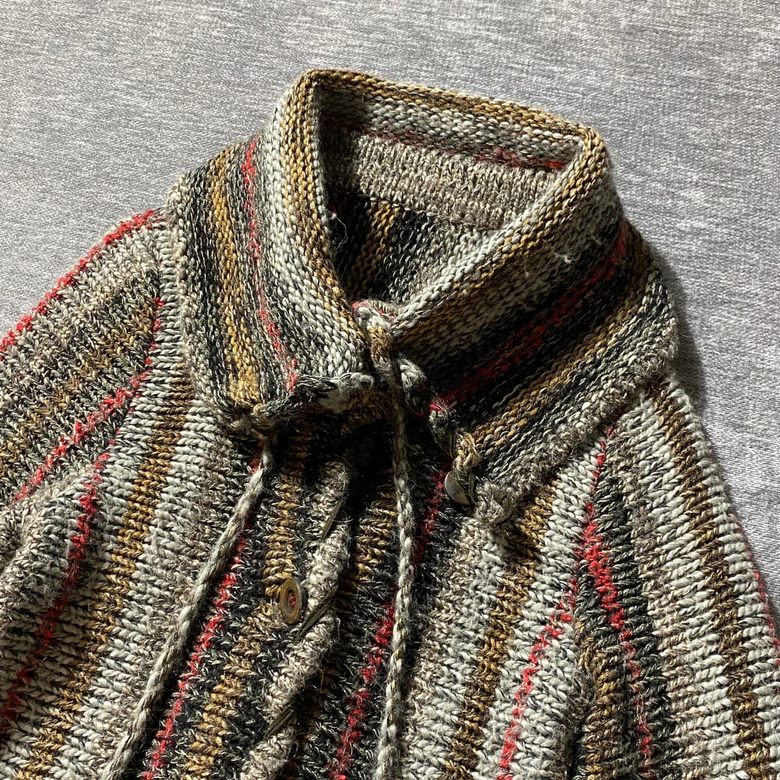 -Tankus 에스닉 하이넥 울 니트 상품이미지2