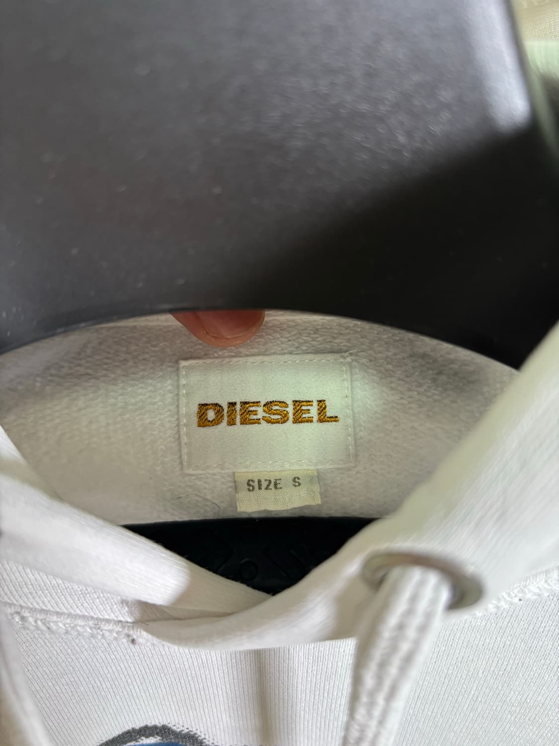 디젤(DIESEL) 그래픽 빈티지 후드티 S 상품이미지9