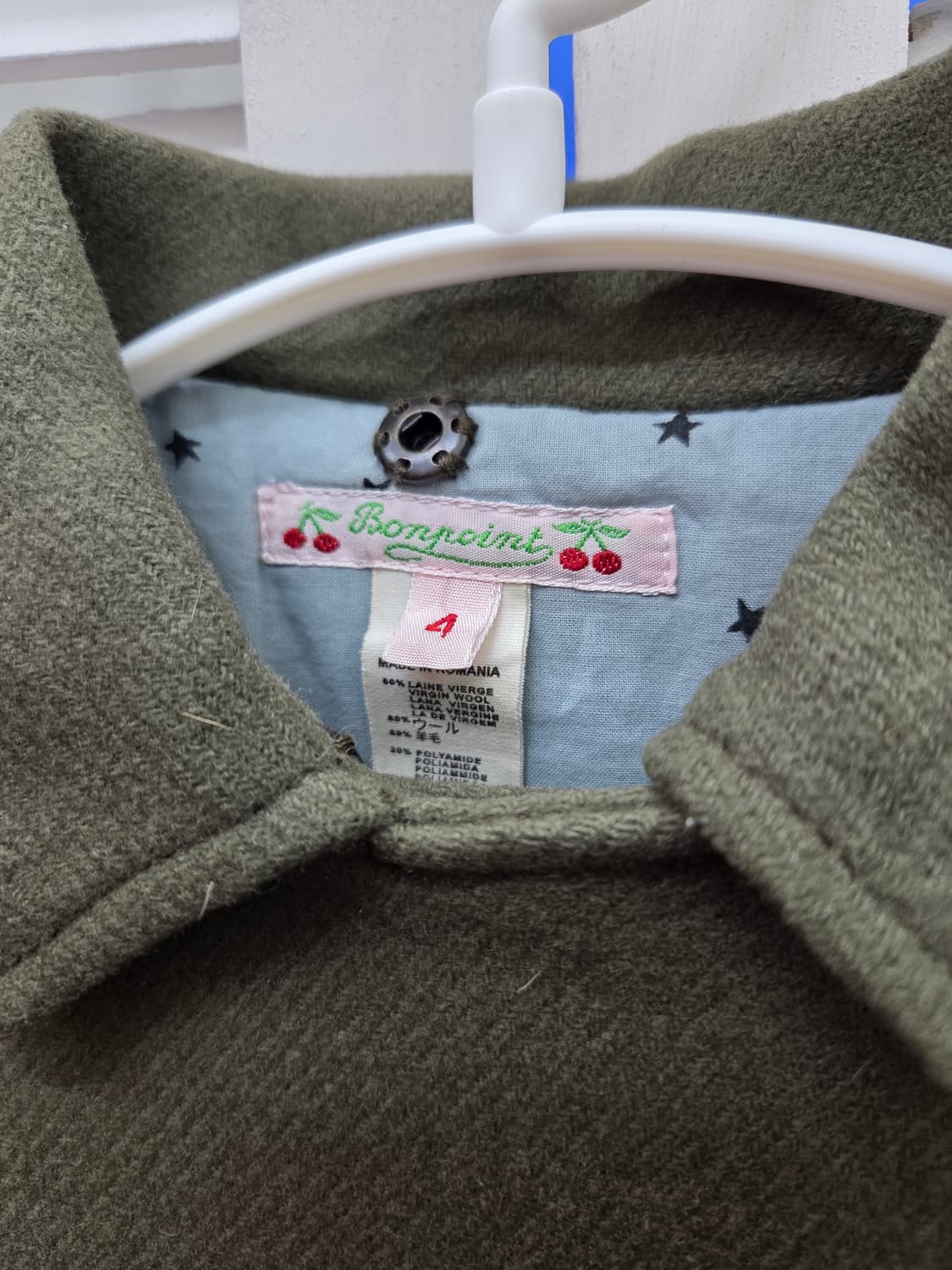 봉쁘앙 버진울 라이더 자켓 상품이미지3