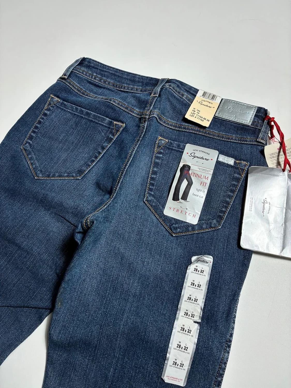리바이스 플래티넘핏 부츠컷 데님 팬츠 R1601 상품이미지5