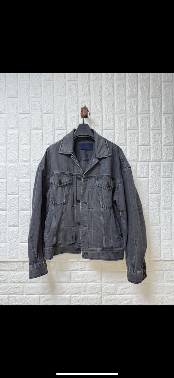 준지 형광 후드 흑청자켓(46 상품이미지3