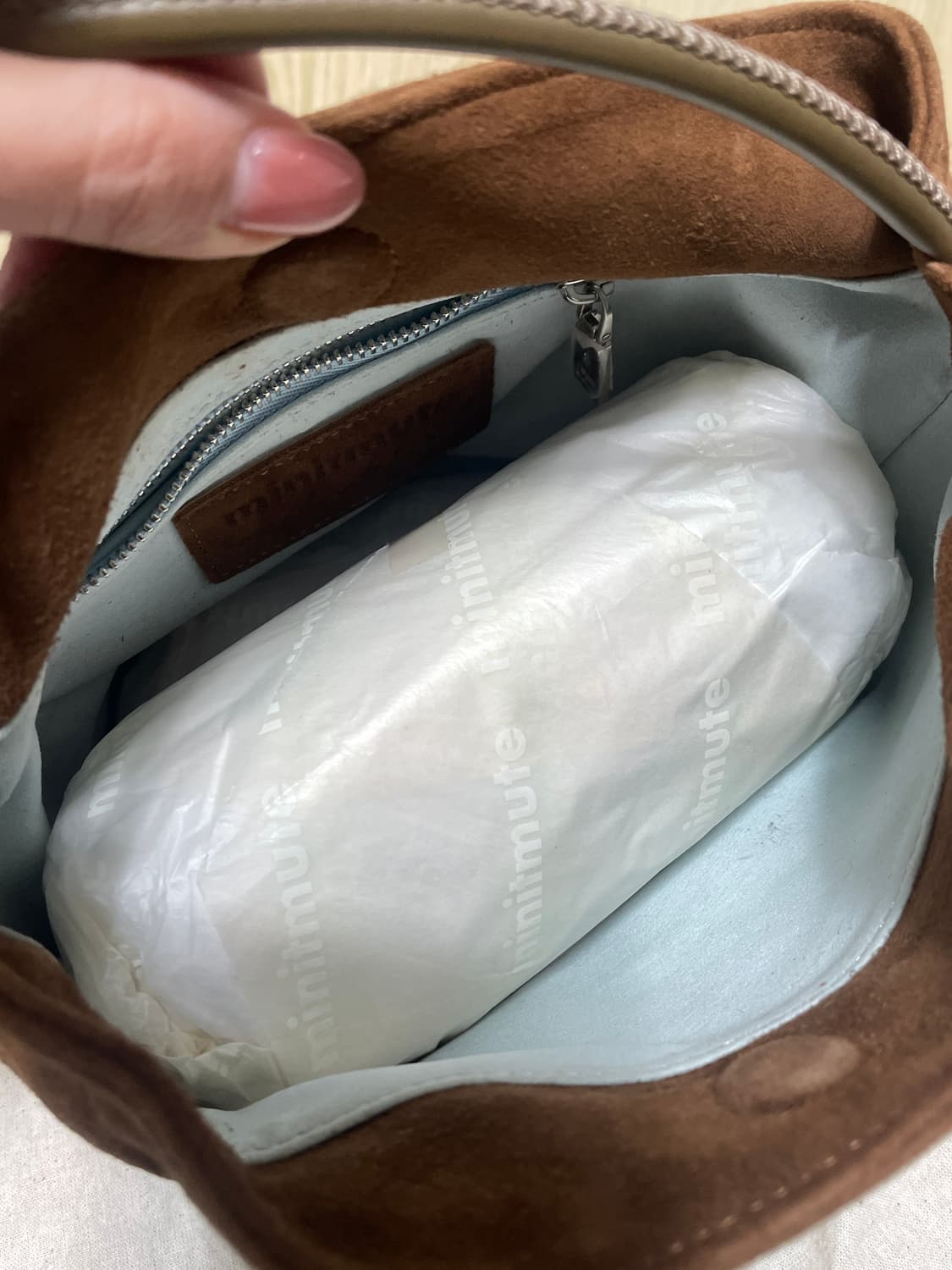 미닛뮤트 토보백 우디 스웨이드 상품이미지5