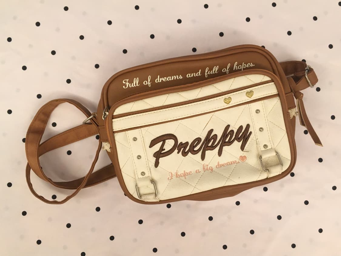 라떼갸루 초코밀크 Preppy 퀼팅 2단 숄더백 핀터레스트 대장템 상품이미지7