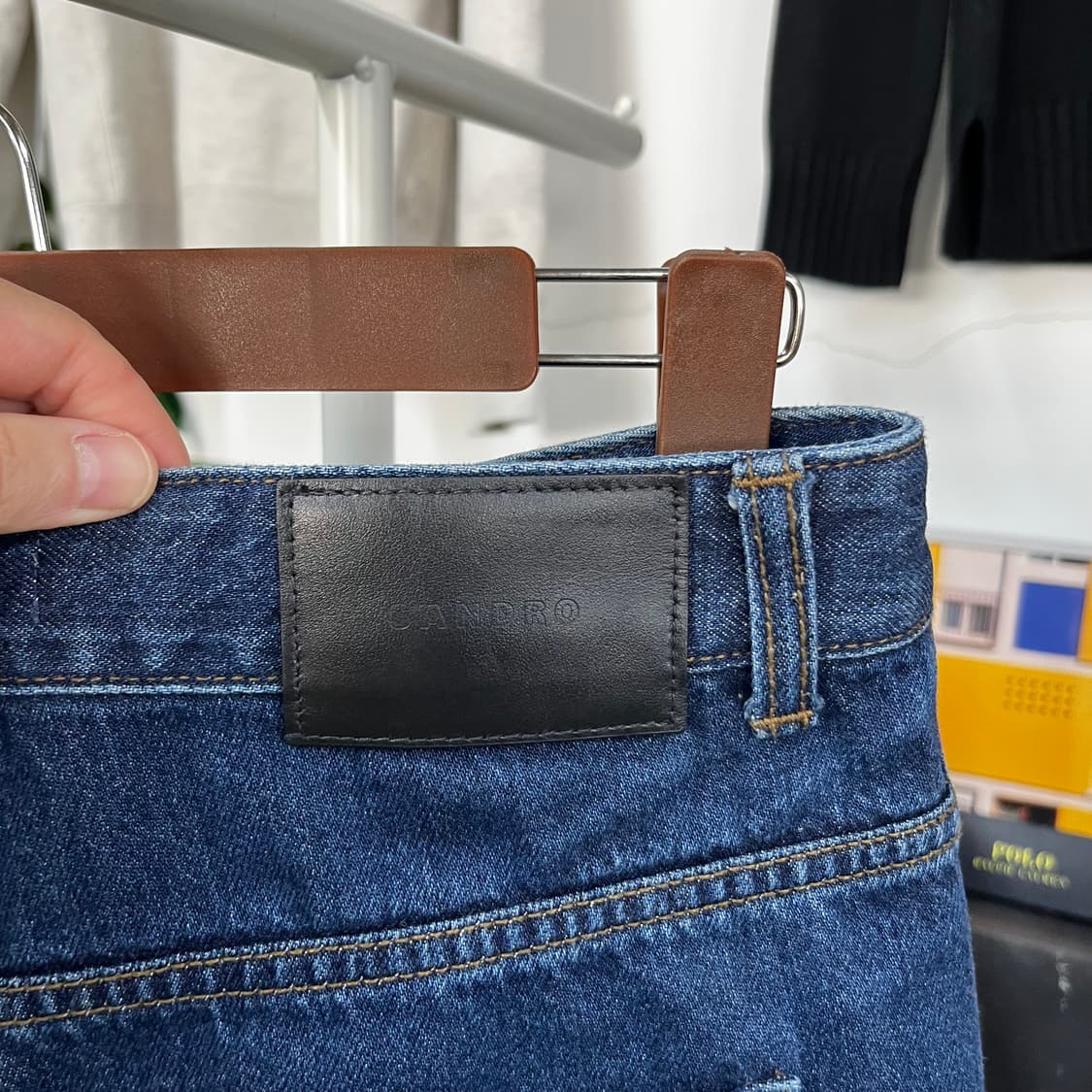 산드로 2024 와이드 데님팬츠 36 상품이미지6