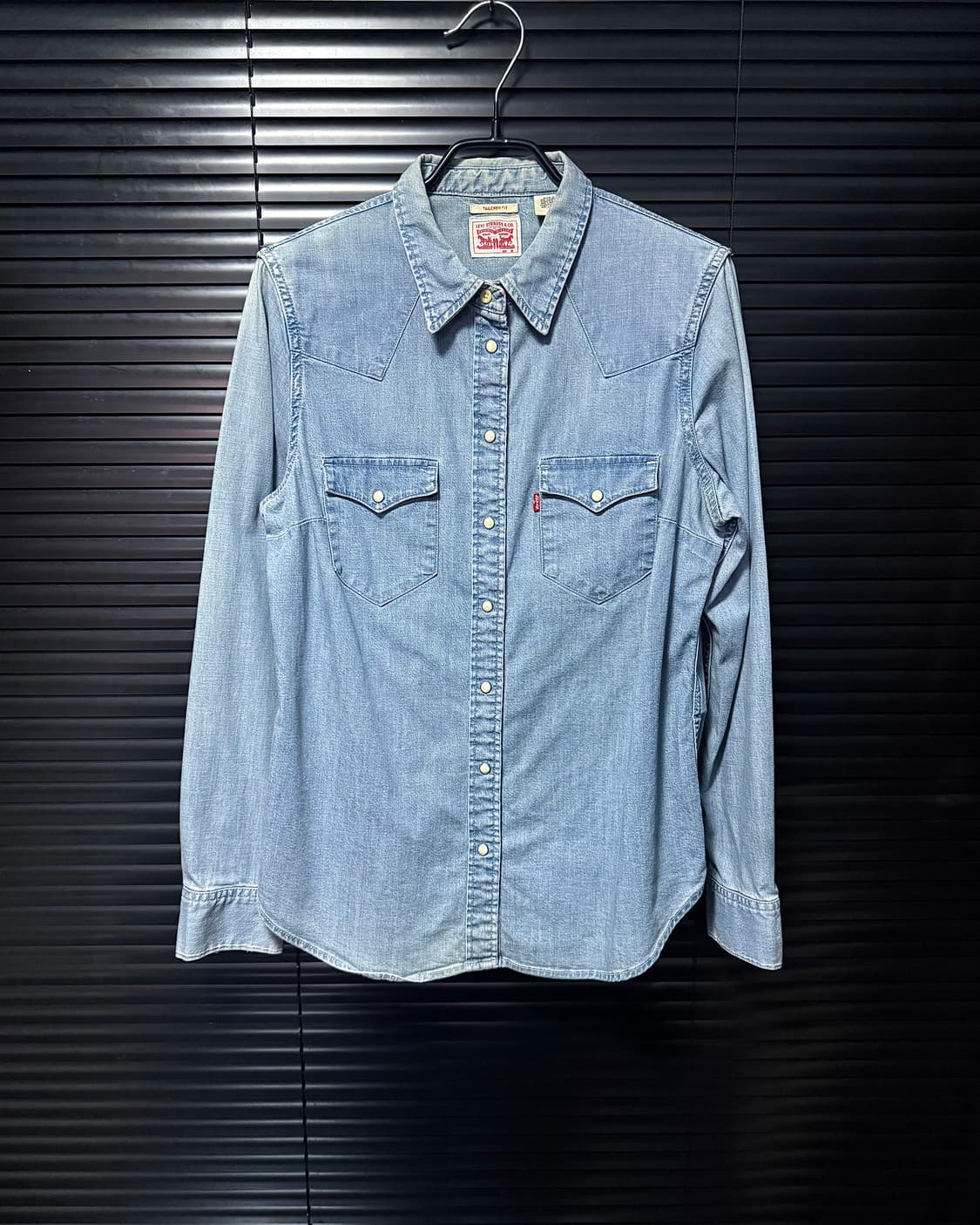리바이스 데님 웨스턴 M 95 요크 여성 여자 에스닉 워크 셔츠 아메카지 상품이미지3