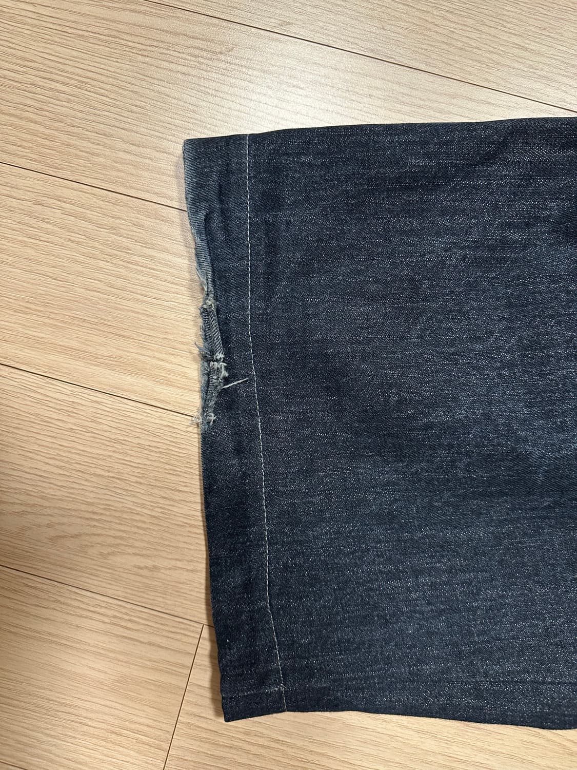 [L] 하이로드 데님 카고 팬츠 상품이미지4