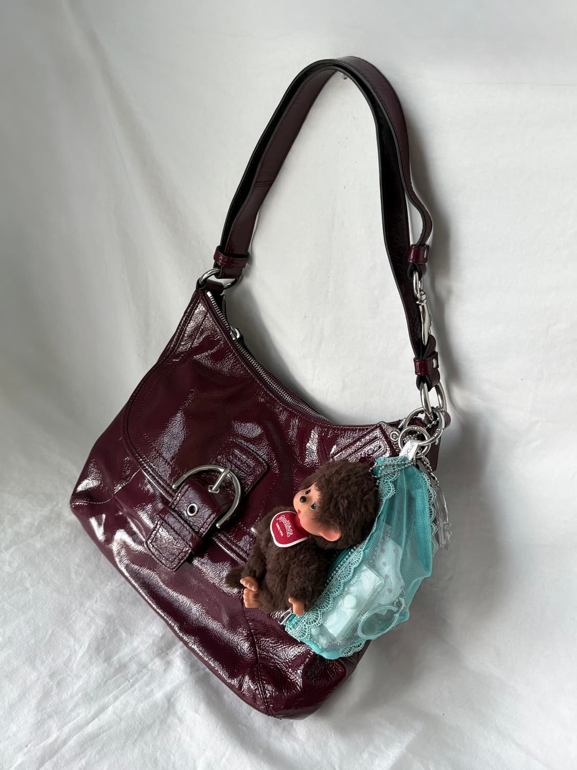 Coach wine 2way shoulder bag 상품이미지2