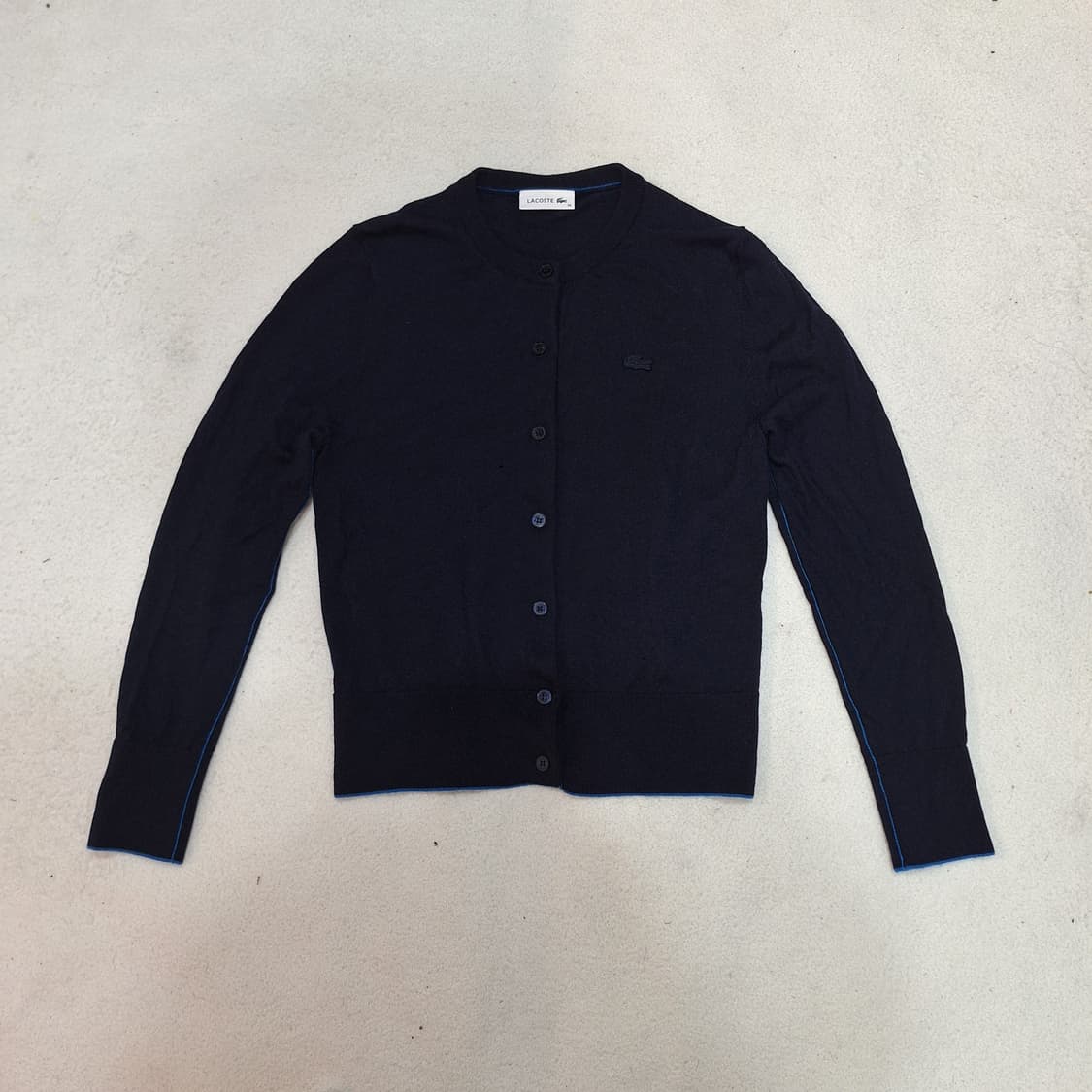 라코스테  크루넥가디건36(상태좋음) 상품이미지3