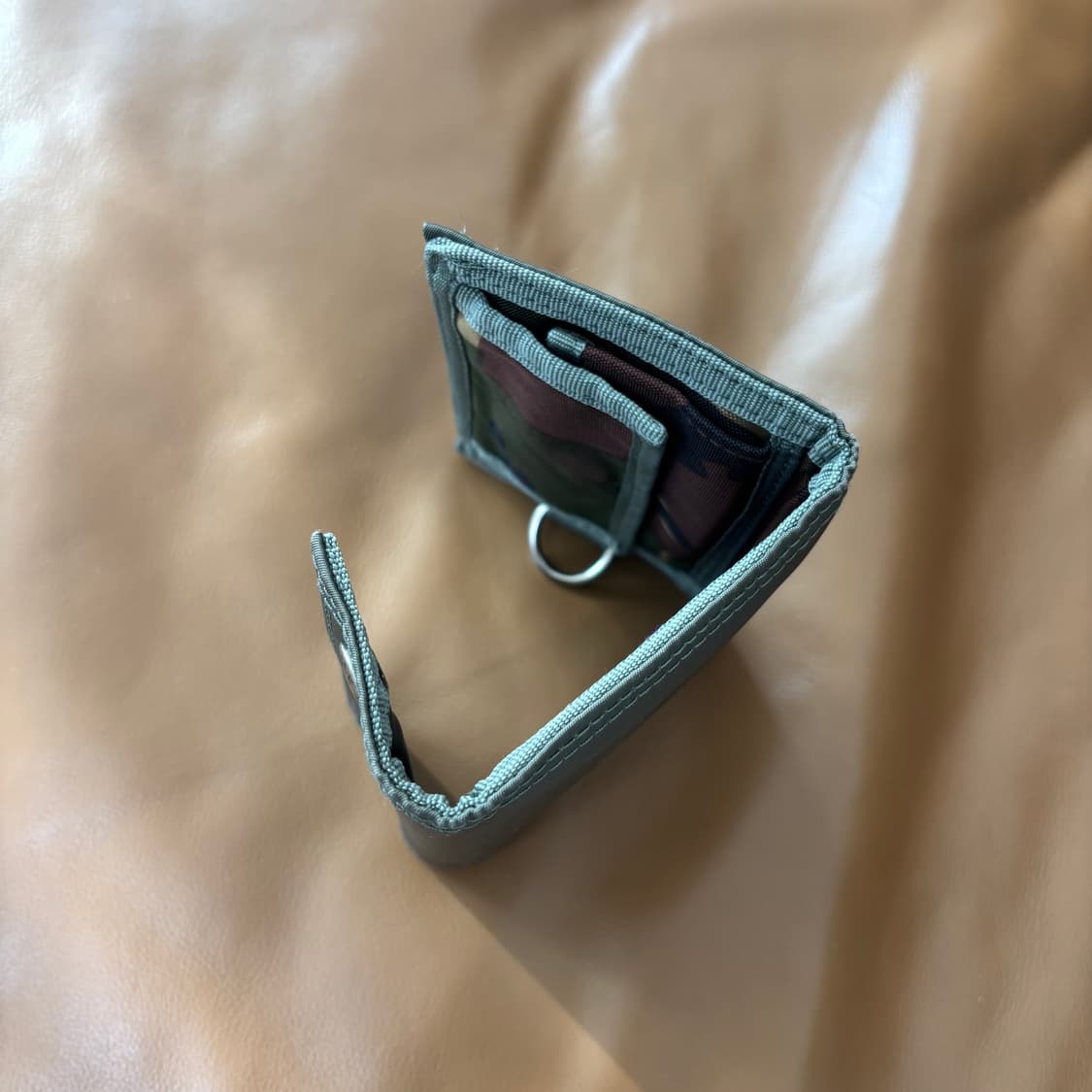 나나미카 노스페이스 퍼플라벨 폴딩 월렛 지갑 카키 카모 상품이미지10