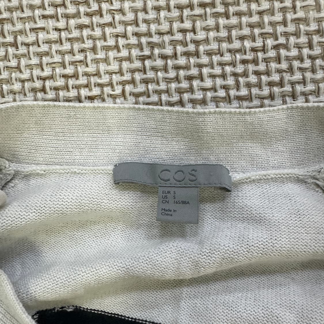 S Cos 캐시이머 배색 가디건 0429D 상품이미지3