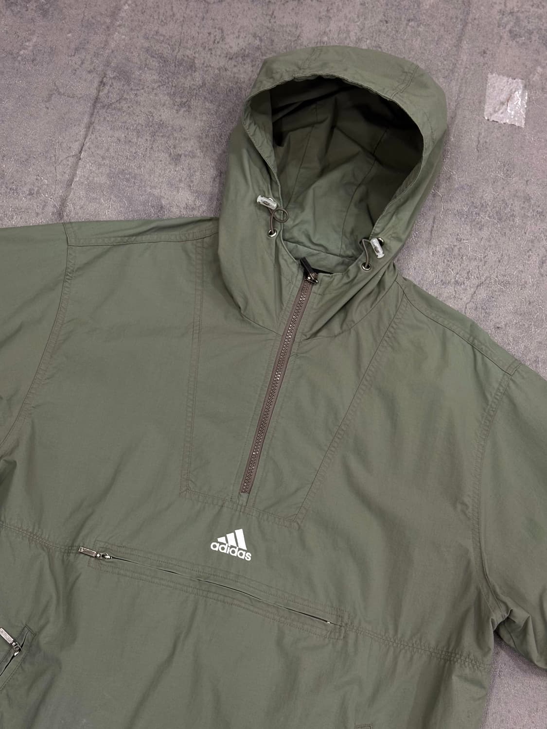 아디다스 반집업 바람막이 L 상품이미지4