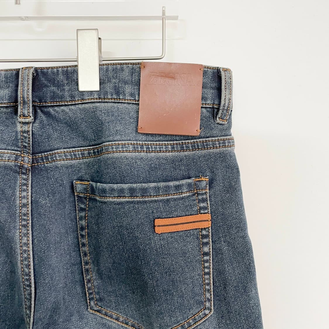 A2 에르메네질도 제냐(Zegna) 다크블루 청바지 32사이즈 상품이미지4