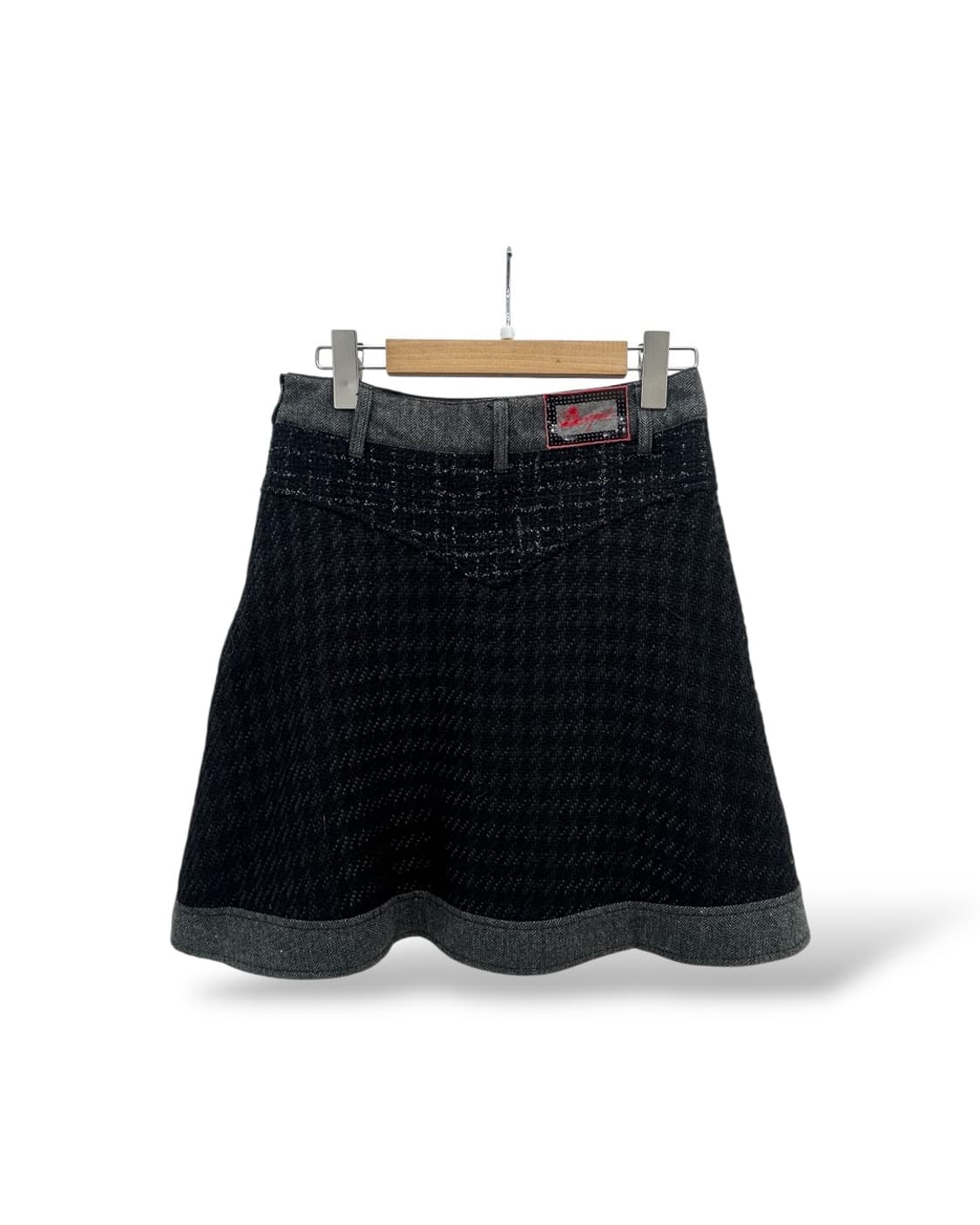 Japanese Vintage 패치워크 스커트 상품이미지2