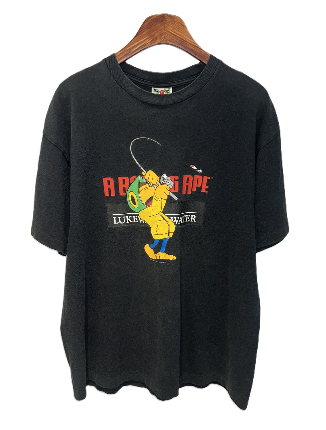 베이프 피싱 그래픽 반팔 티셔츠 상품이미지1