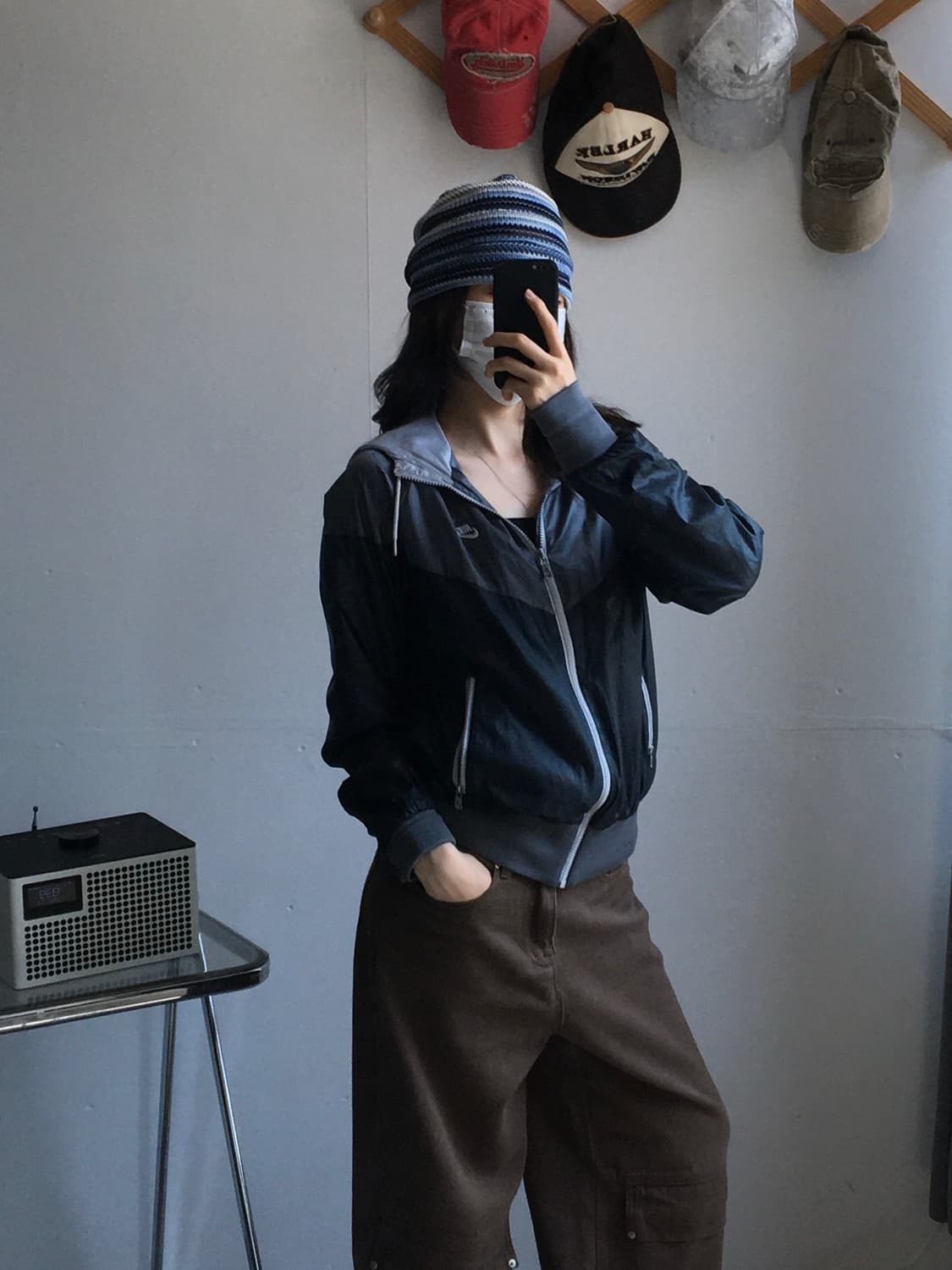 나이키 퓨추라로고 윈드러너 자켓 상품이미지2