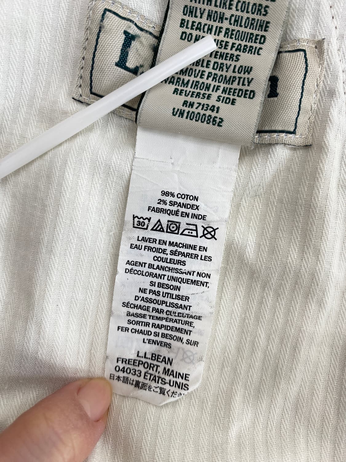 엘엘빈 클래식핏 코듀로이 팬츠 상품이미지9