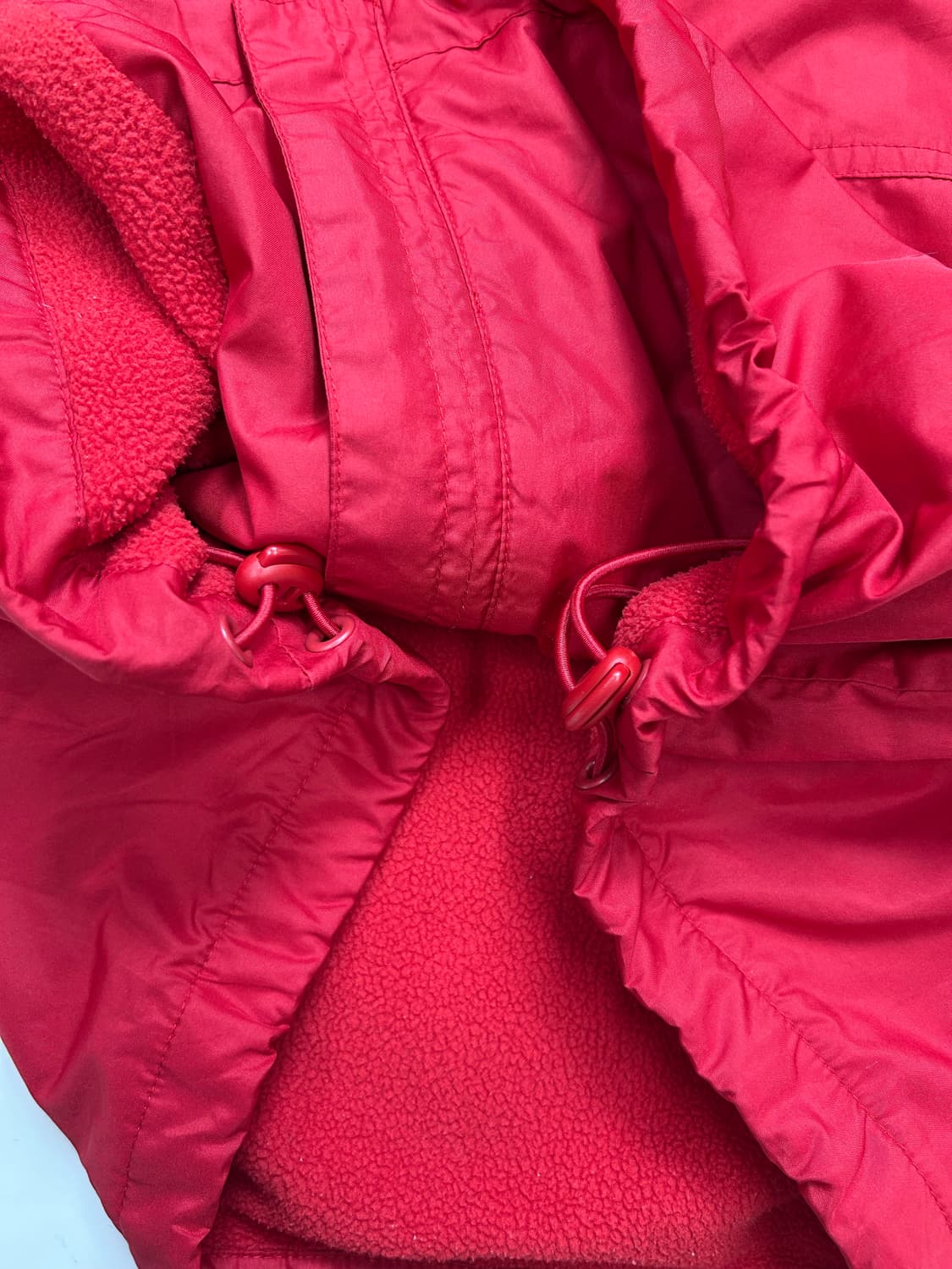 나이키 90s 레드 기모 바람막이 점퍼 L 상품이미지8