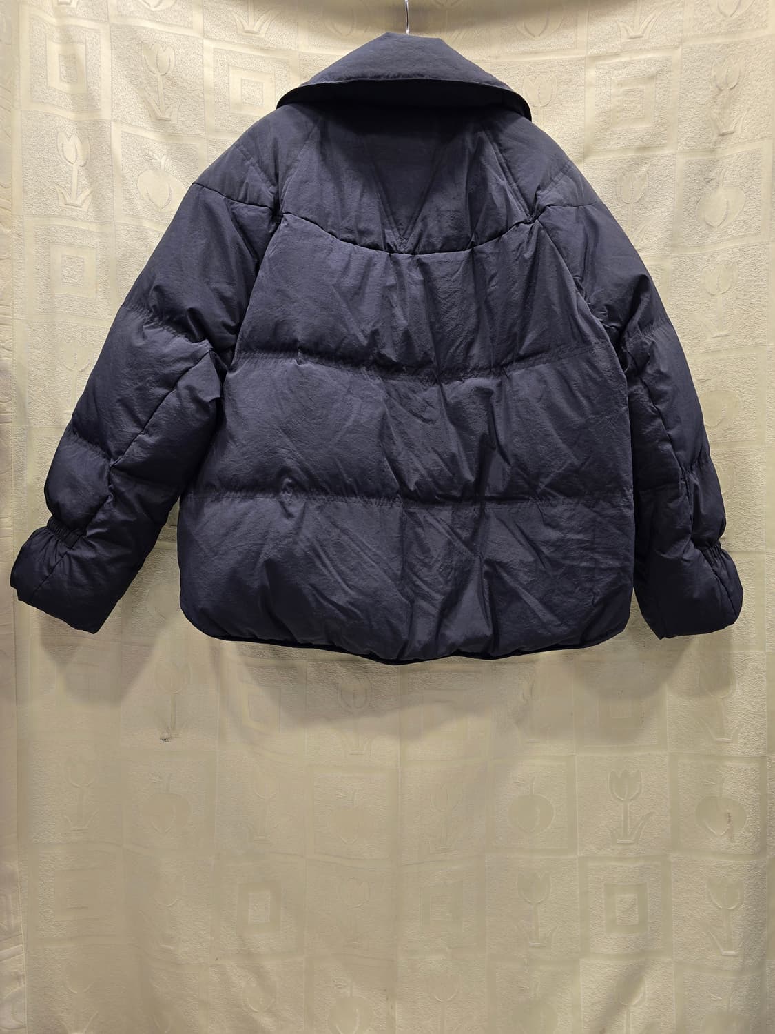 EnC 무척 가벼운 여성 덕다운 패딩 66사이즈 네이비 상품이미지6