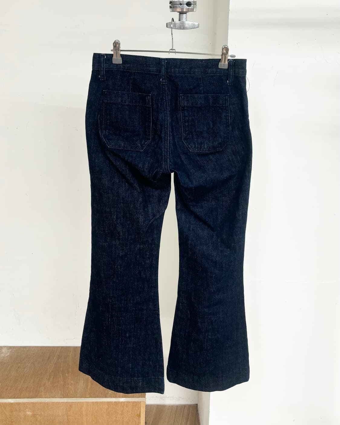 폴로 랄프로렌 흑청 플레어 팬츠 상품이미지4