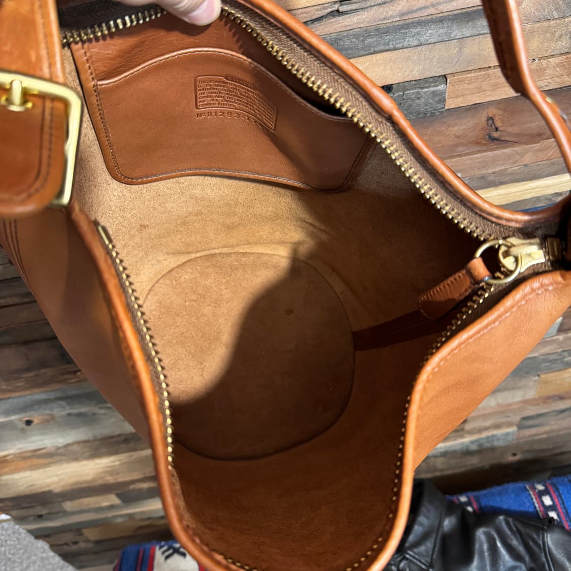 Old Coach Glove Leather Duffle Shoulder  상품이미지10