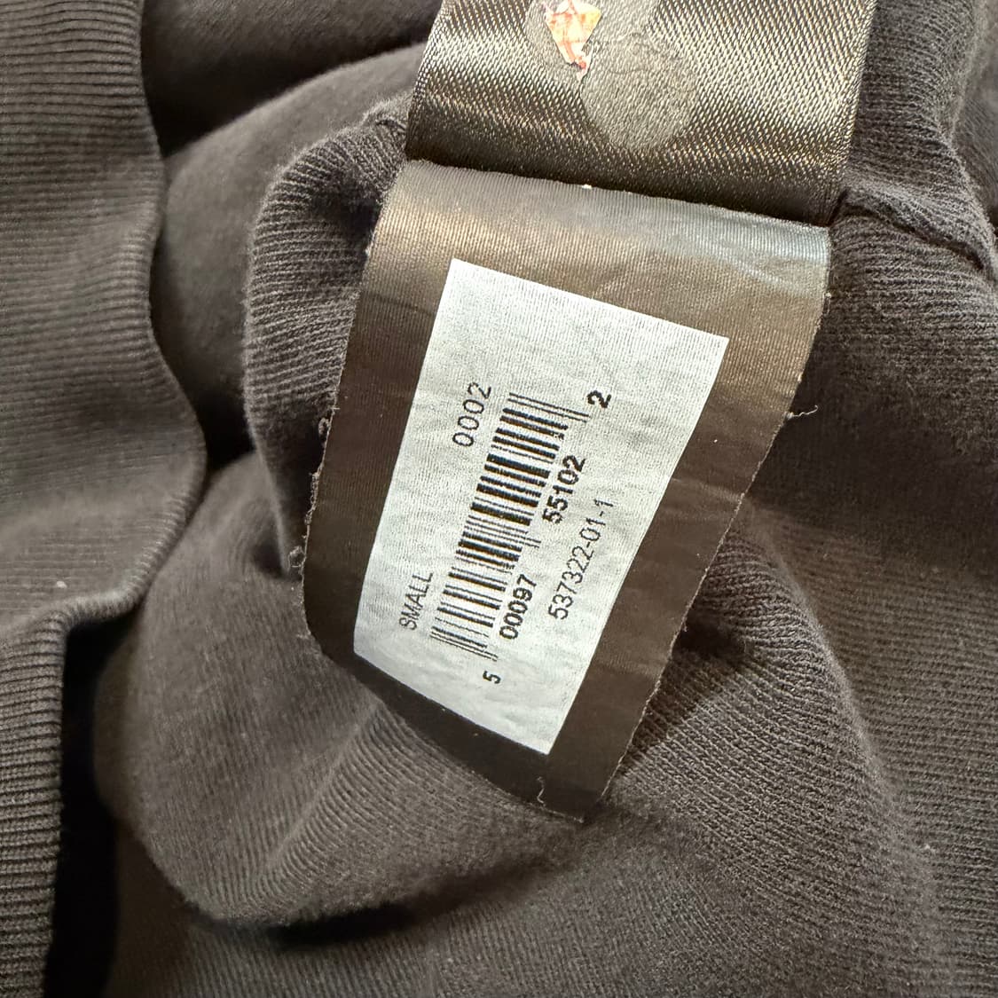 이지 갭 YZYGap 집업 후드 블랙 상품이미지4