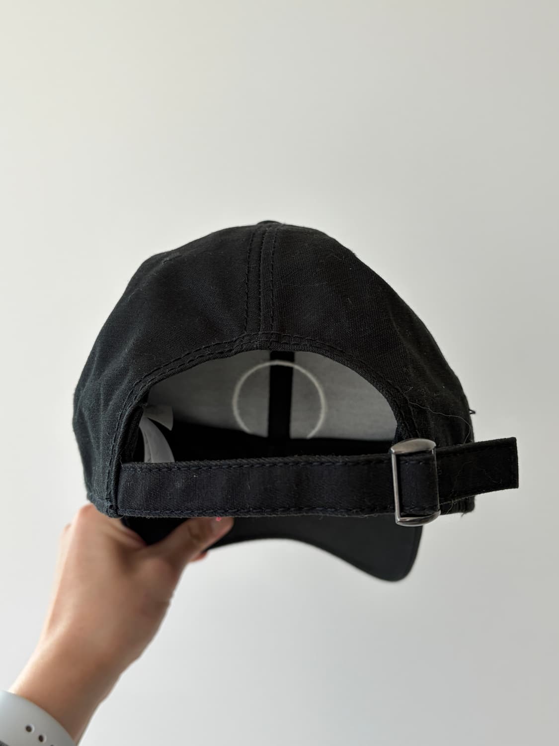 컨버스 올스타 로고 베이직 볼캡 블랙 상품이미지4