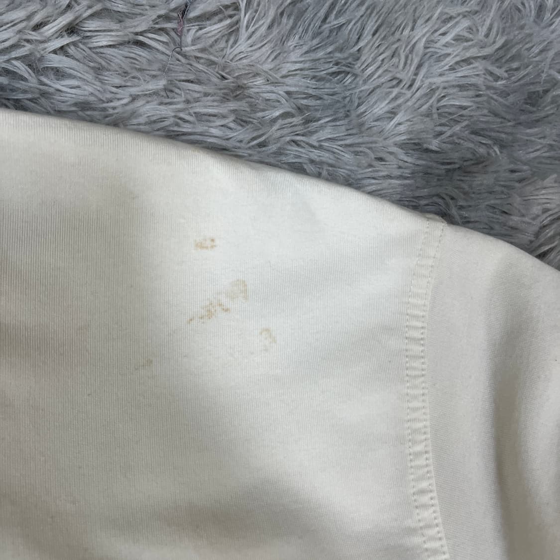 펠레펠레 화이트 빈티지 반팔 집업 상품이미지6