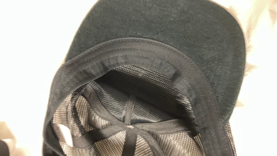 슈프림 테리 메쉬 캡 5패널 블랙 상품이미지5