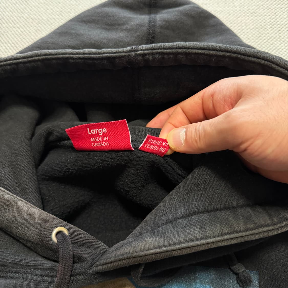 SUPREME 슈프림 E.T. 후드 블랙 상품이미지4