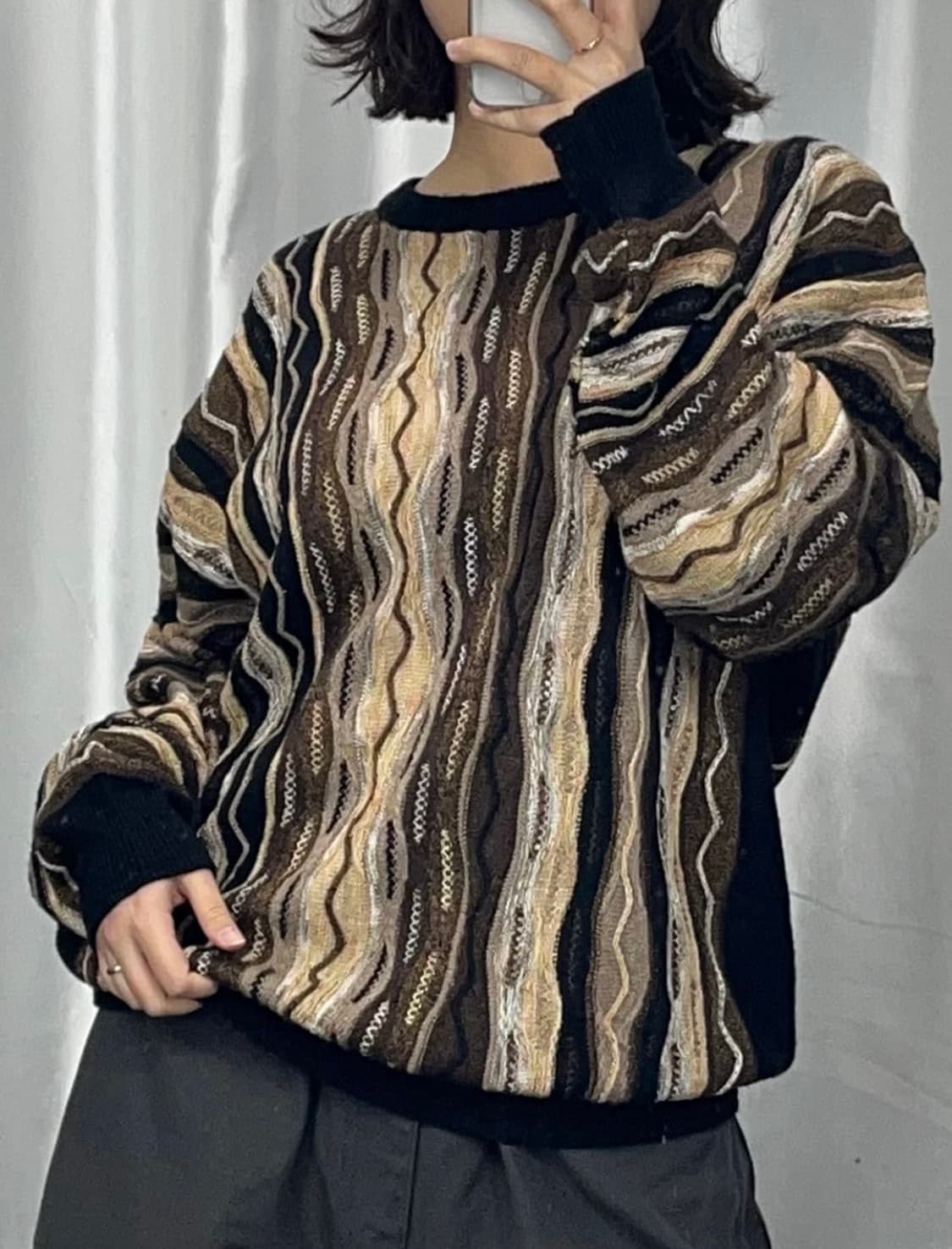 Vintage cable knitwear 상품이미지1