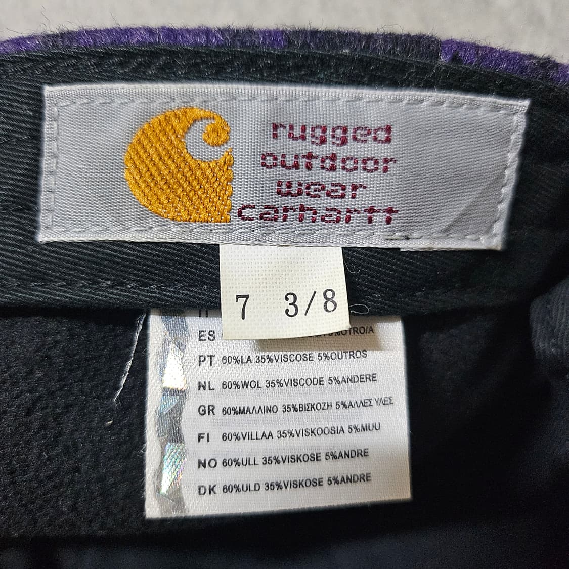 [58.7] 칼하트 캡 Carhartt wander cap 7 3/8 상품이미지5