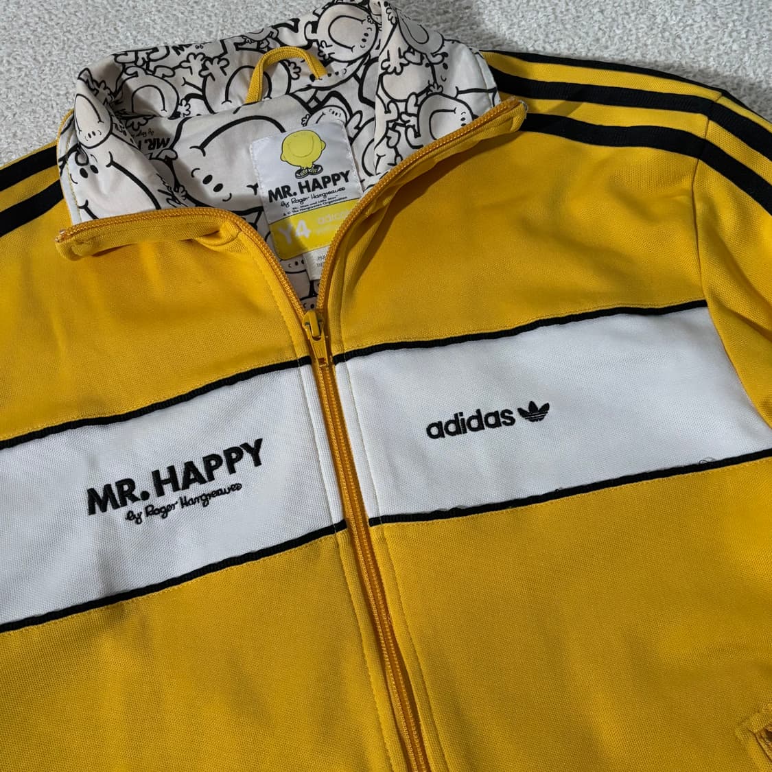 아디다스 MR.HAPPY 와글와글친구들 콜라보 행복씨 져지 상품이미지2