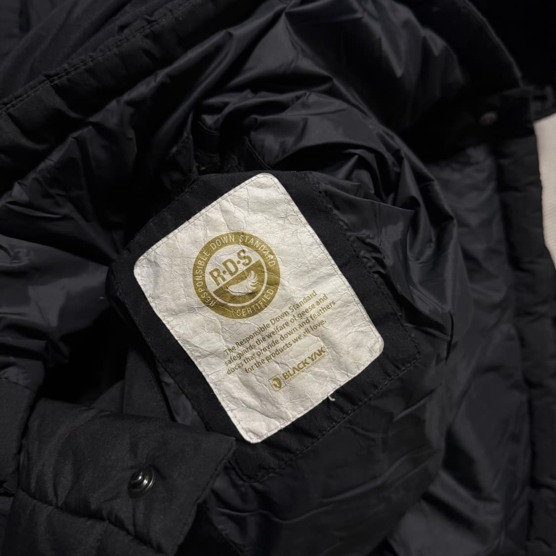 블랙야크 구스다운 롱 패딩 자켓 상품이미지4