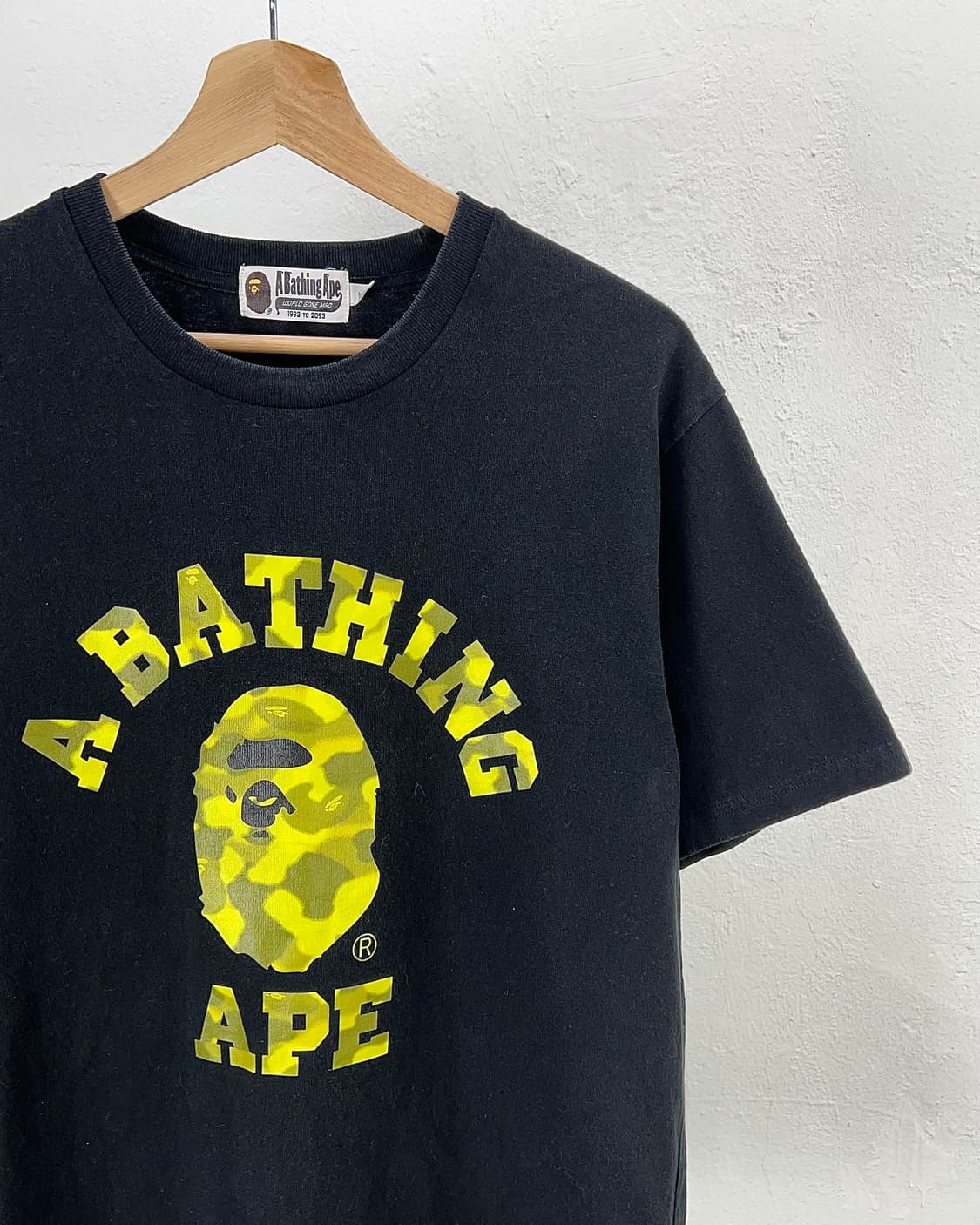 베이프 레디에이션 카모 플라주 빅 사루 티셔츠 상품이미지3