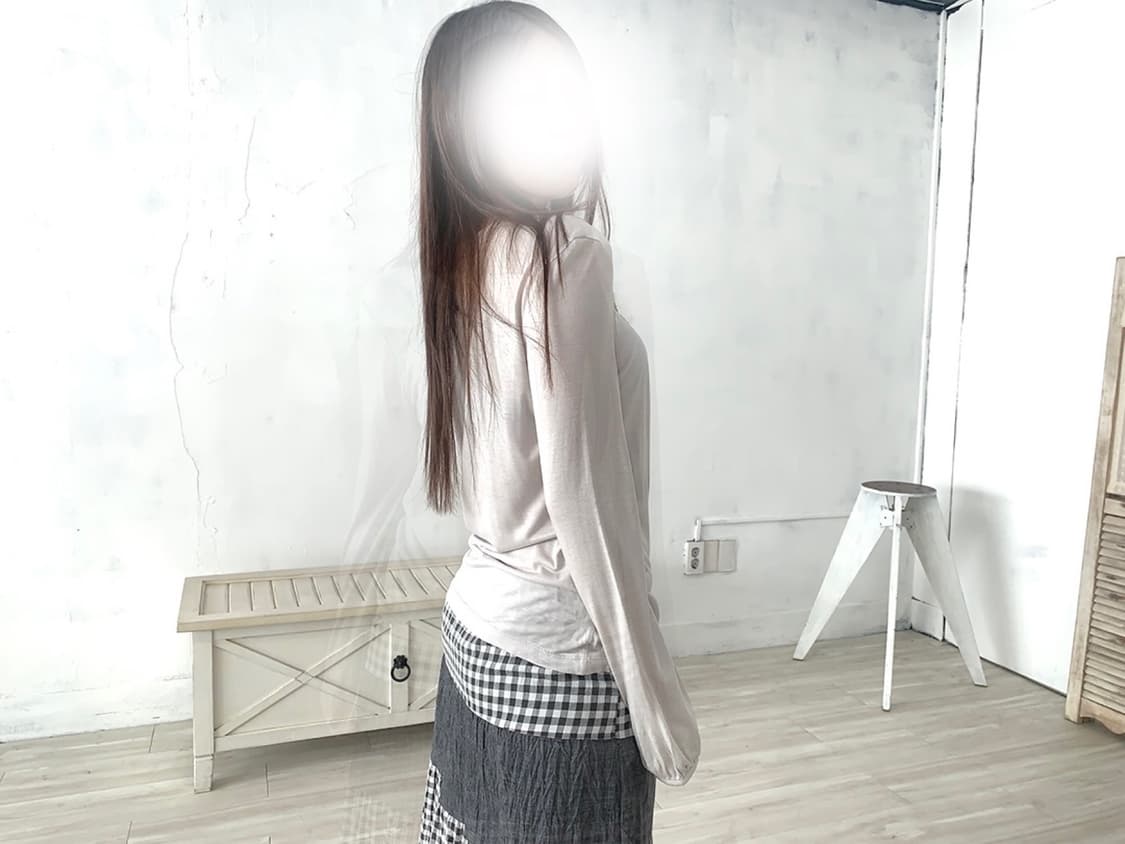 Comme Ca Ism Soft worm-grary long sleeve 상품이미지4