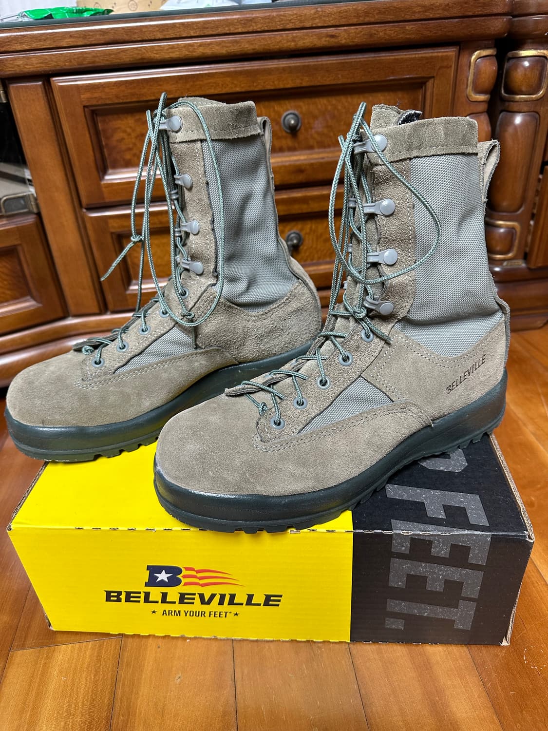 Belleville 베르빌 벨빌 미군 전투화 8W 상품이미지2