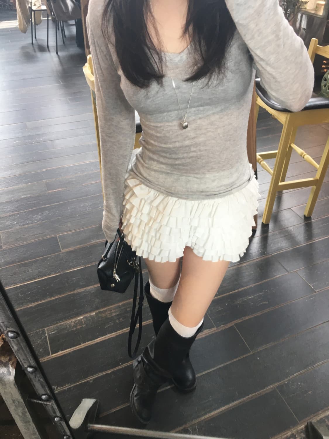 아워캐비넷 스커트팬츠 (새상품) 상품이미지3