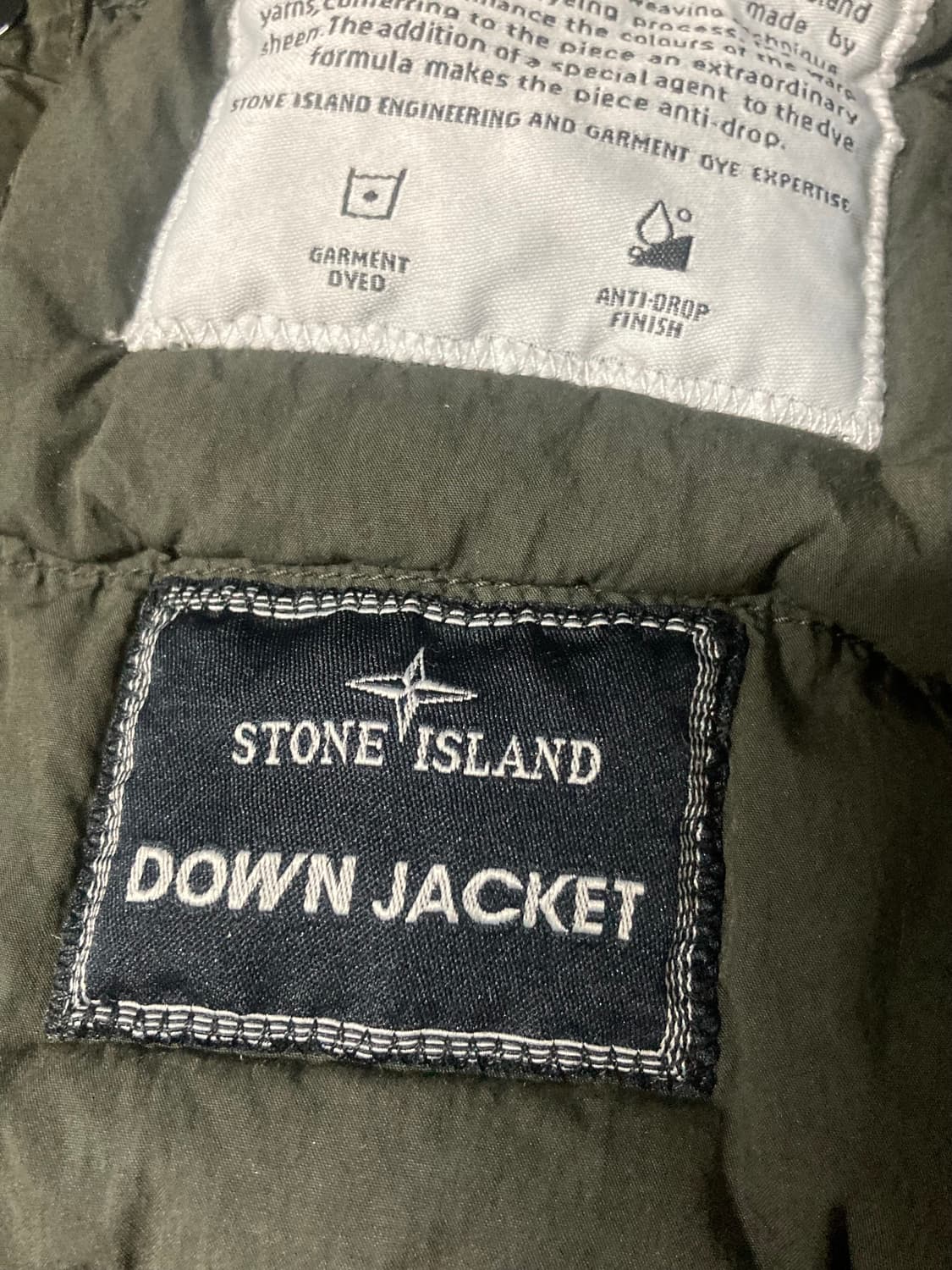 [S] 스톤아일랜드 나일론씬 구스다운 자켓 상품이미지4