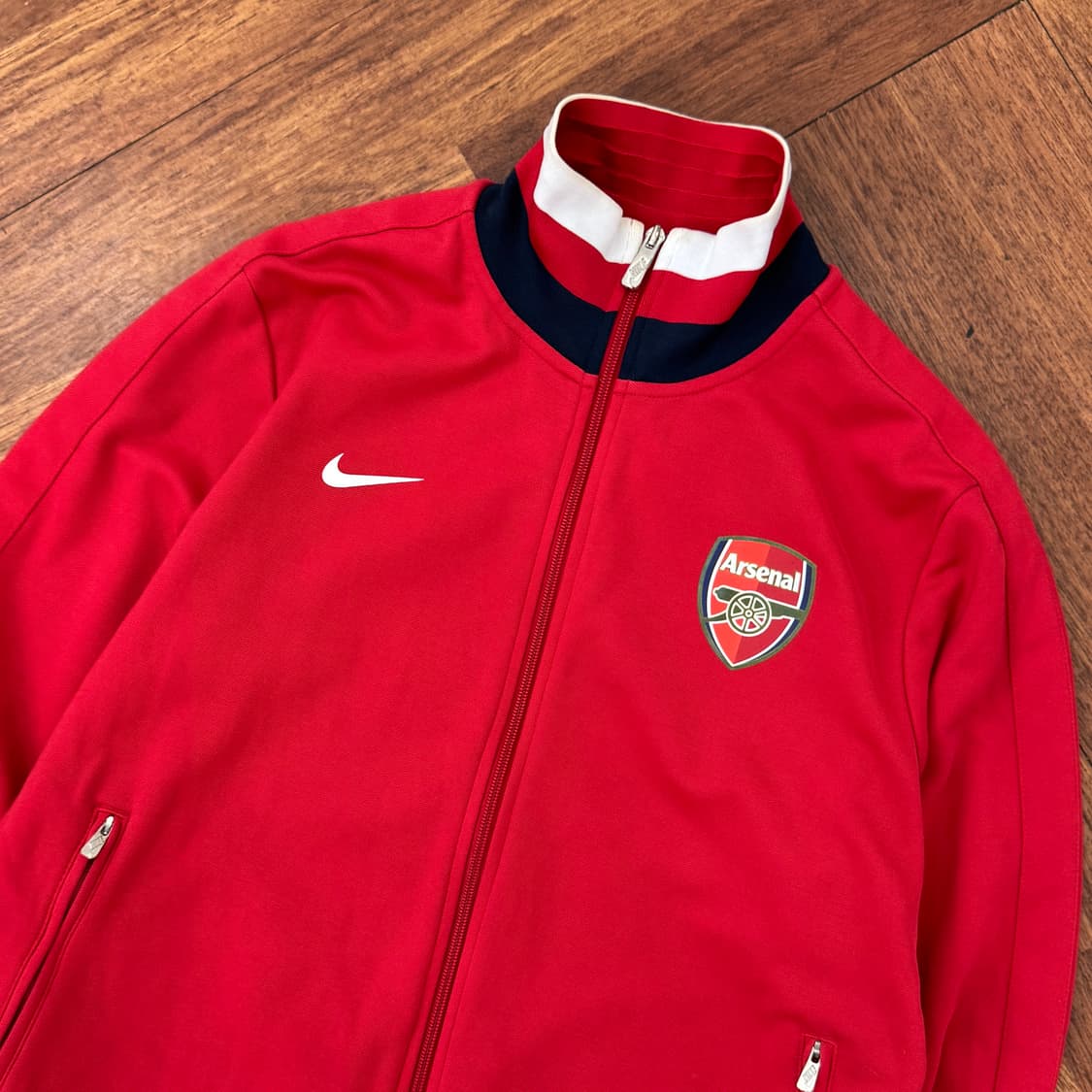 L 나이키 아스날FC 12-13시즌 트레이닝 트랙탑 져지  상품이미지3