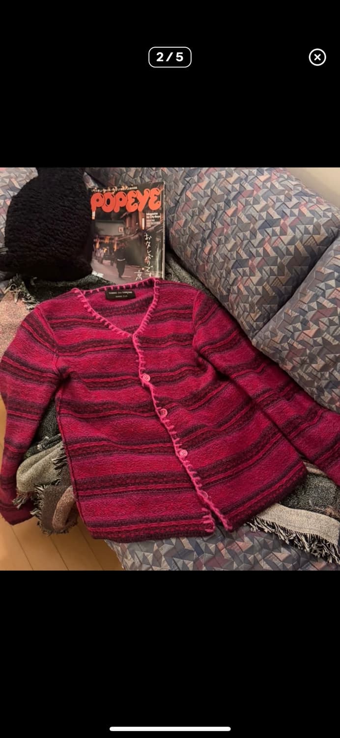 꼼데가르송 옴므 플러스 99aw 가디건  상품이미지2